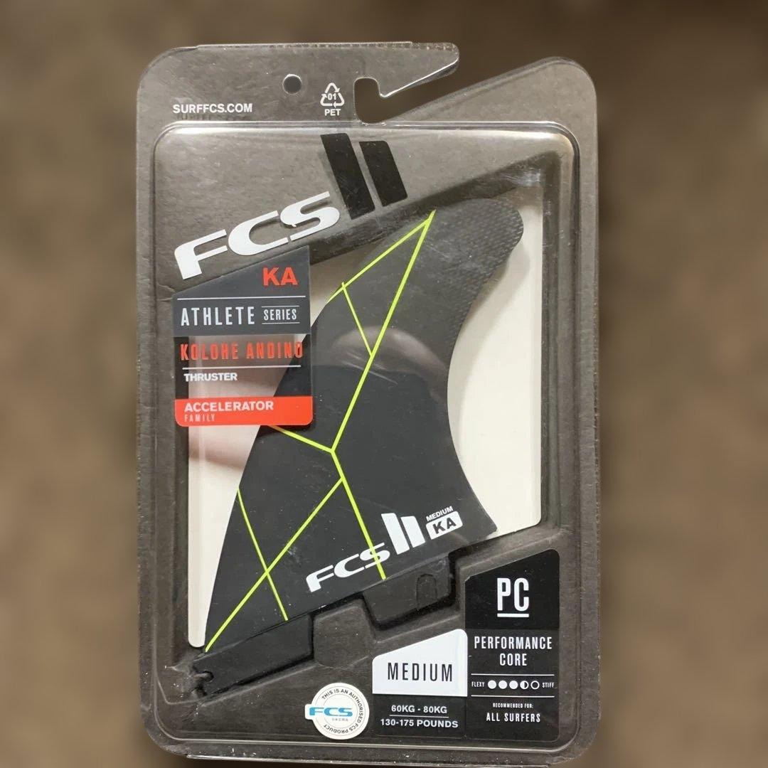 FCS KA サーフボードフィン M トライ 3