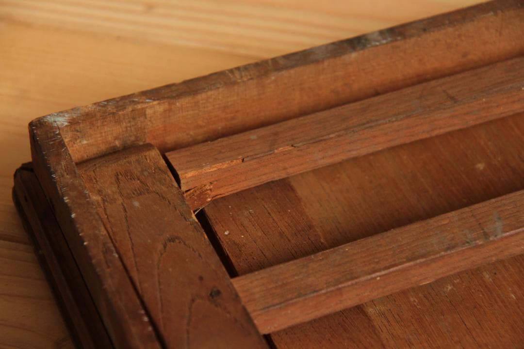 テーブル　机　折りたたみ　木製　長方形　文机　古家具　ビンテージ　レトロ