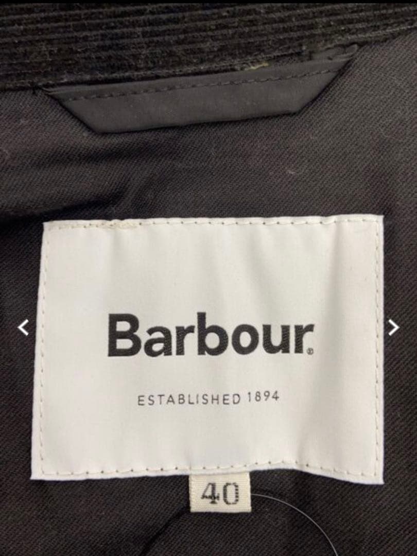 Barbour トランスポートジャケット サイズ40 ブラック