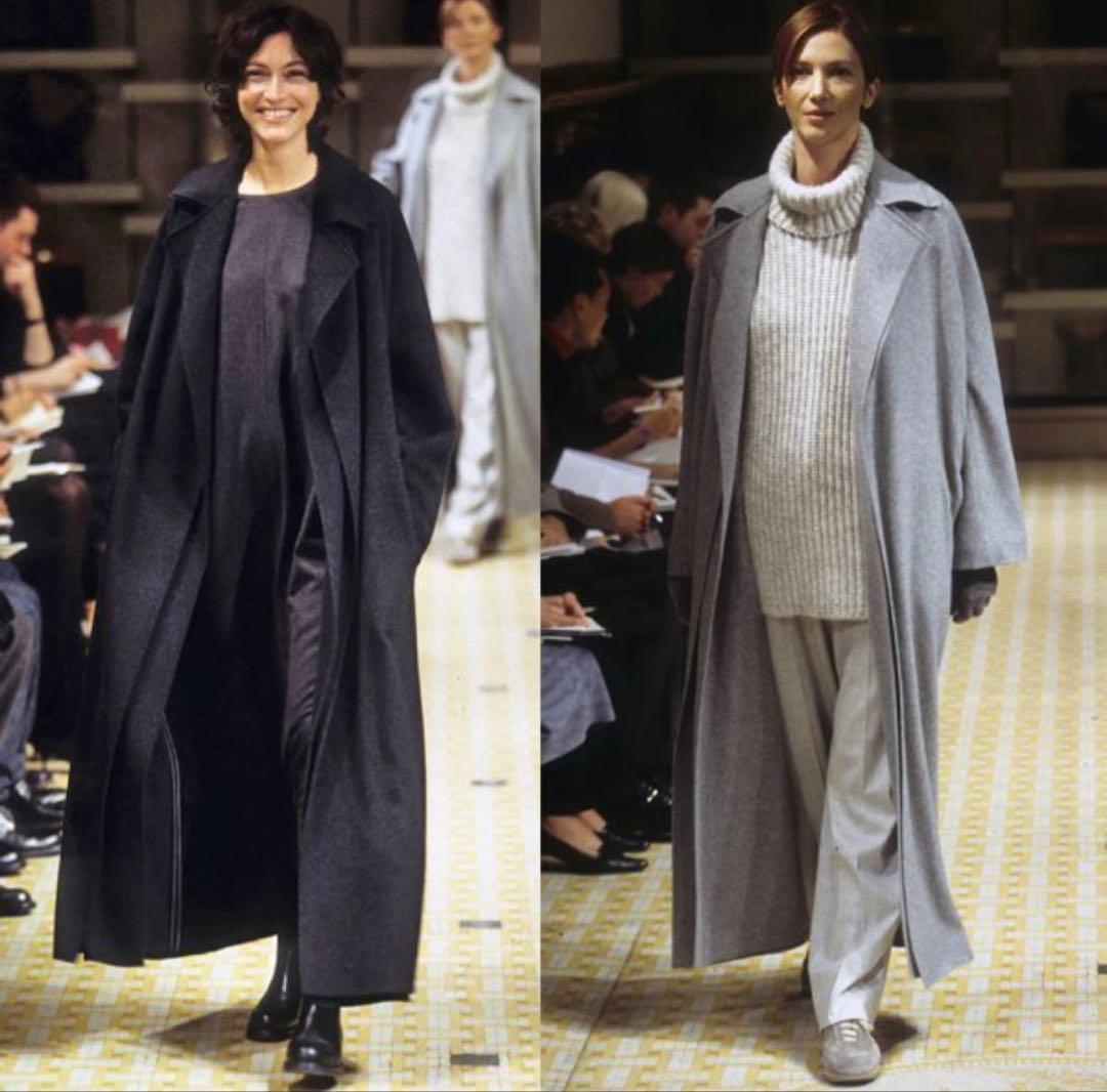 エルメス マルジェラ期 ピュアカシミヤダブルレイヤードロングコート サイズ38