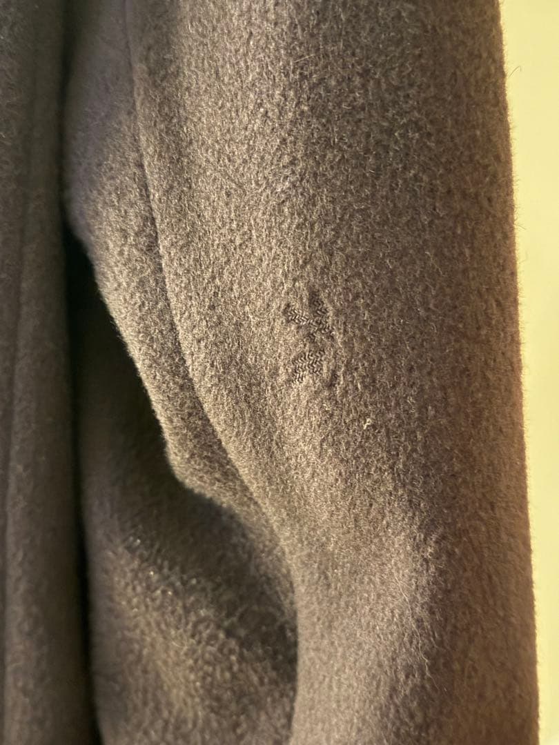 エルメス マルジェラ期 ピュアカシミヤダブルレイヤードロングコート サイズ38