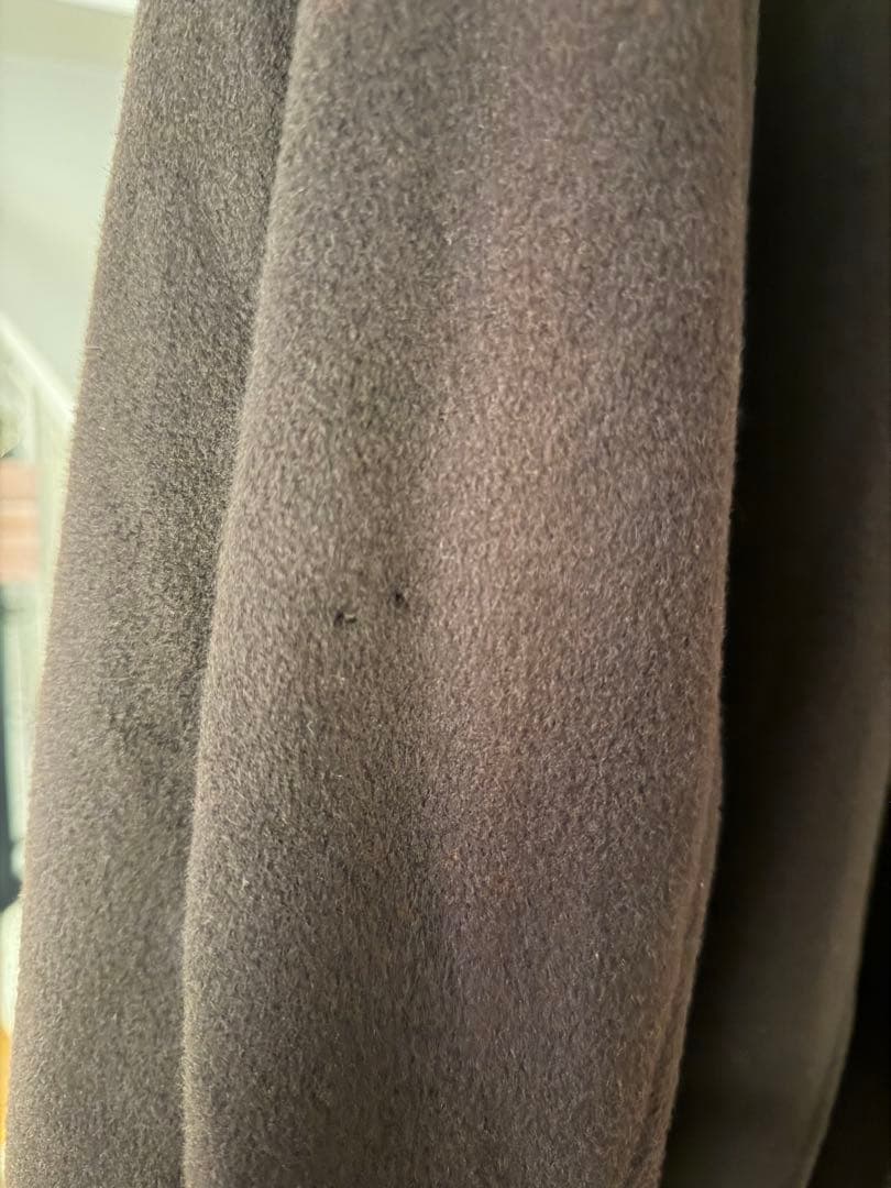 エルメス マルジェラ期 ピュアカシミヤダブルレイヤードロングコート サイズ38