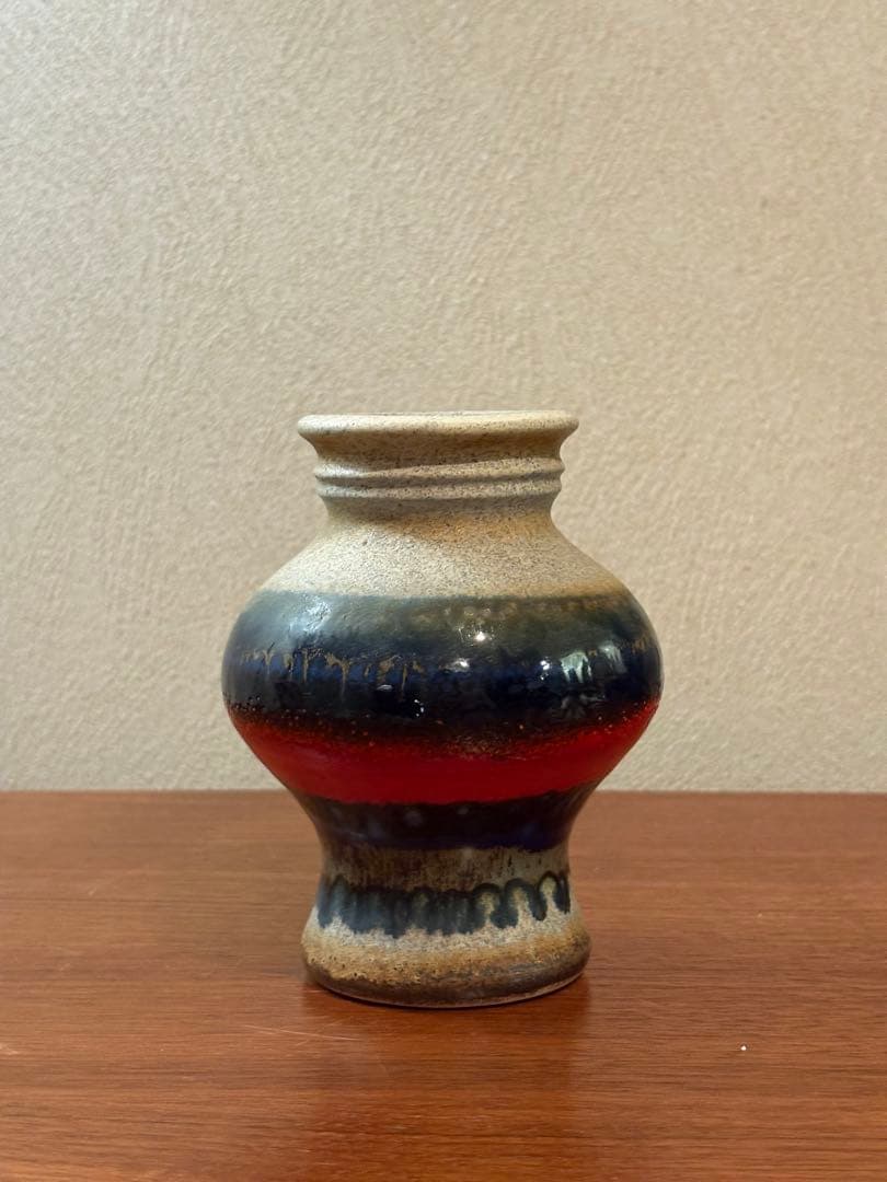 ファットラヴァ　fat lava 壺　花器　オブジェ　ヴィンテージ　西ドイツ