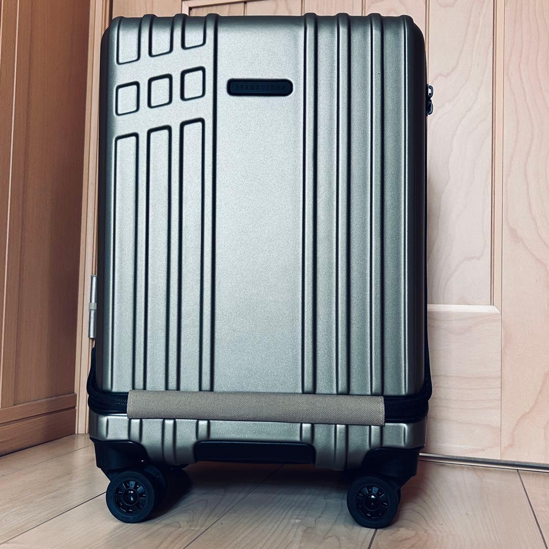【極美品】ビームスデザイン スーツケース キャリーケース 機内持込 TSAロック