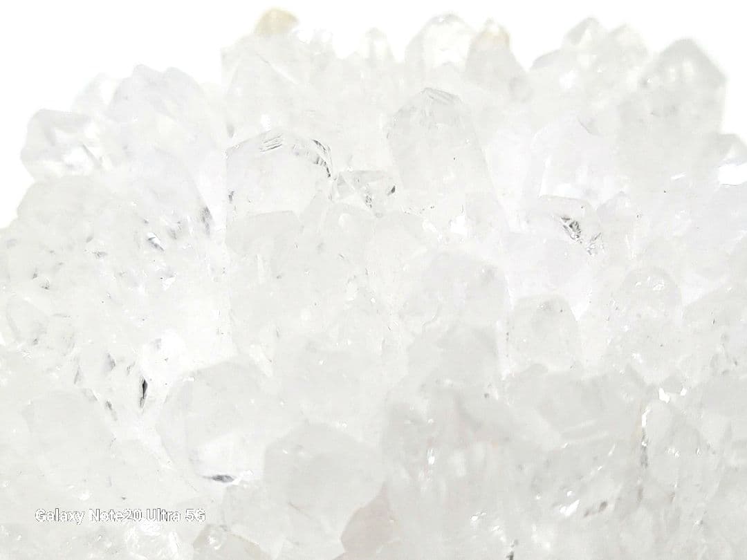 天然石　菊花水晶クラスター