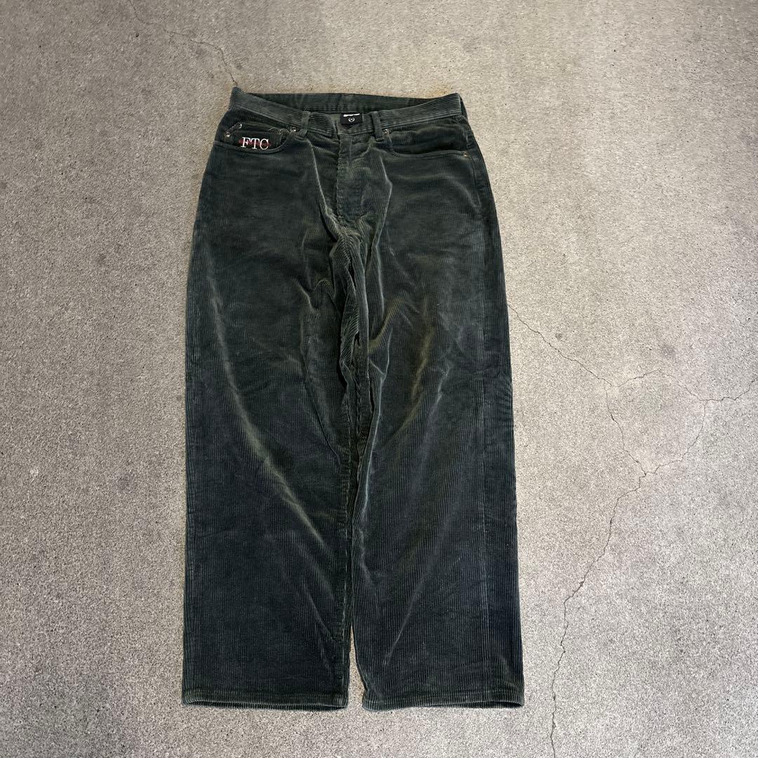 FTC コーデュロイパンツ M ダークグリーン 野村周平着用