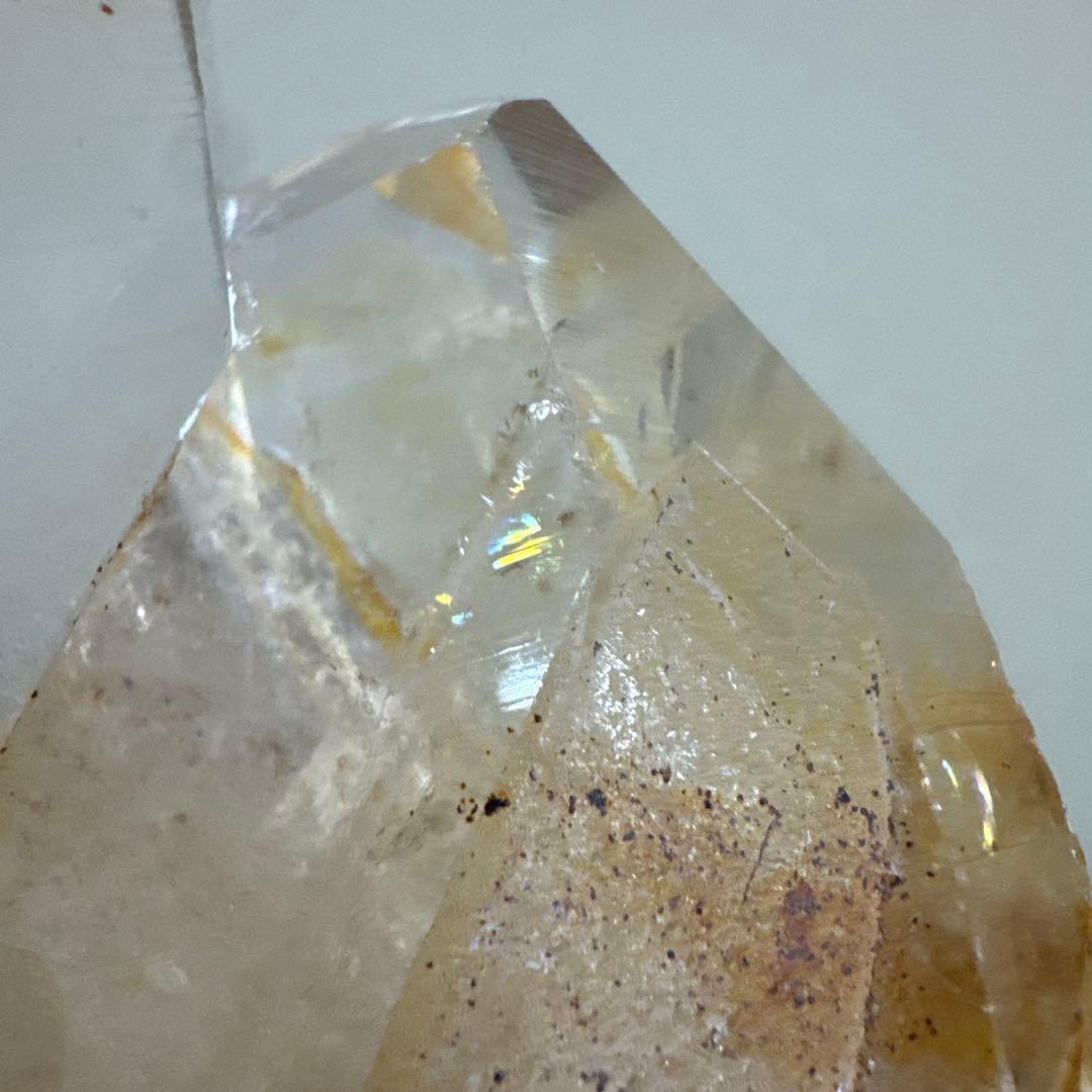 【極上品】レムリアン水晶 ゴールド系 原石 コロンビア産