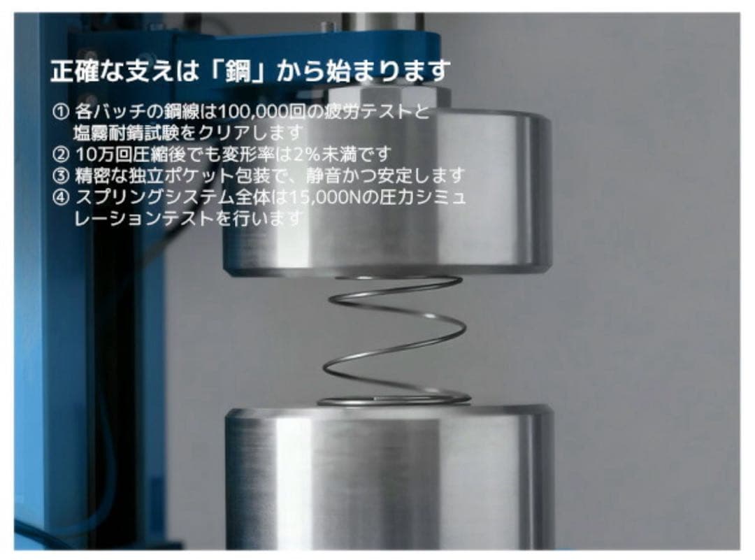 新品‼️マットレス ポケットコイル 極厚 厚さ静音体温調節 抗菌防臭 シングル