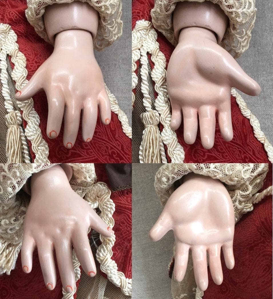 ビスクドール (8/29-F11G-60) 約60cm リプロ 作家様モノです。