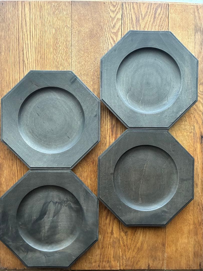 北山栄太 貴重な八角形4枚セット