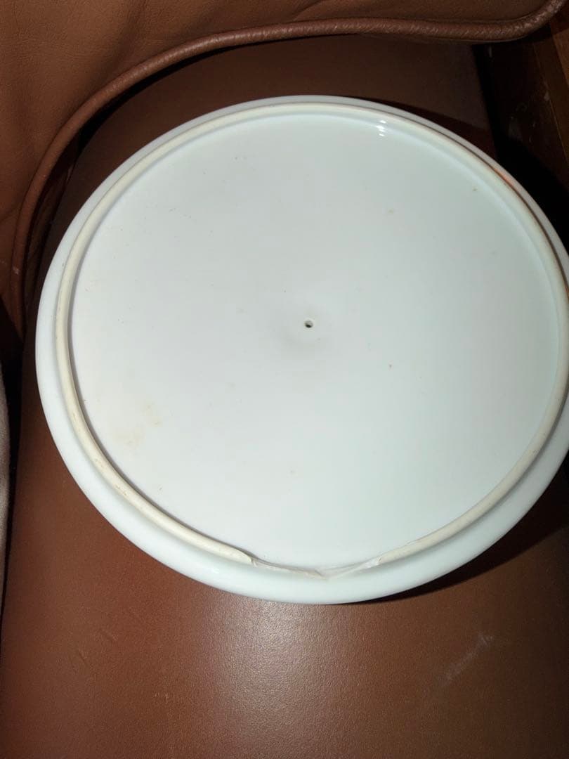 HOYA 昭和３０年初期　　骨董品retina 花柄　フタ付きルー皿と深皿2枚