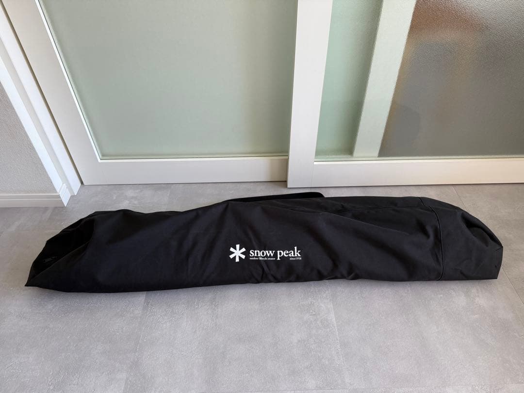 スノーピーク 雪峰祭　限定 スノーピーク　ハイテンション　コット ブラック