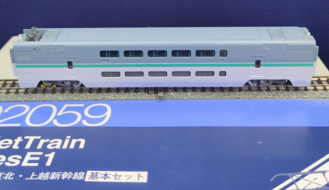 鉄道模型 JR E1系(Max)基本4両　　　　 メタルプレート付き！