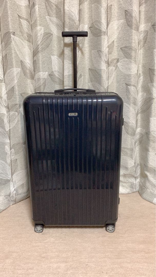 美品✨TSAリモワ82L 4輪サルサエアーネイビー