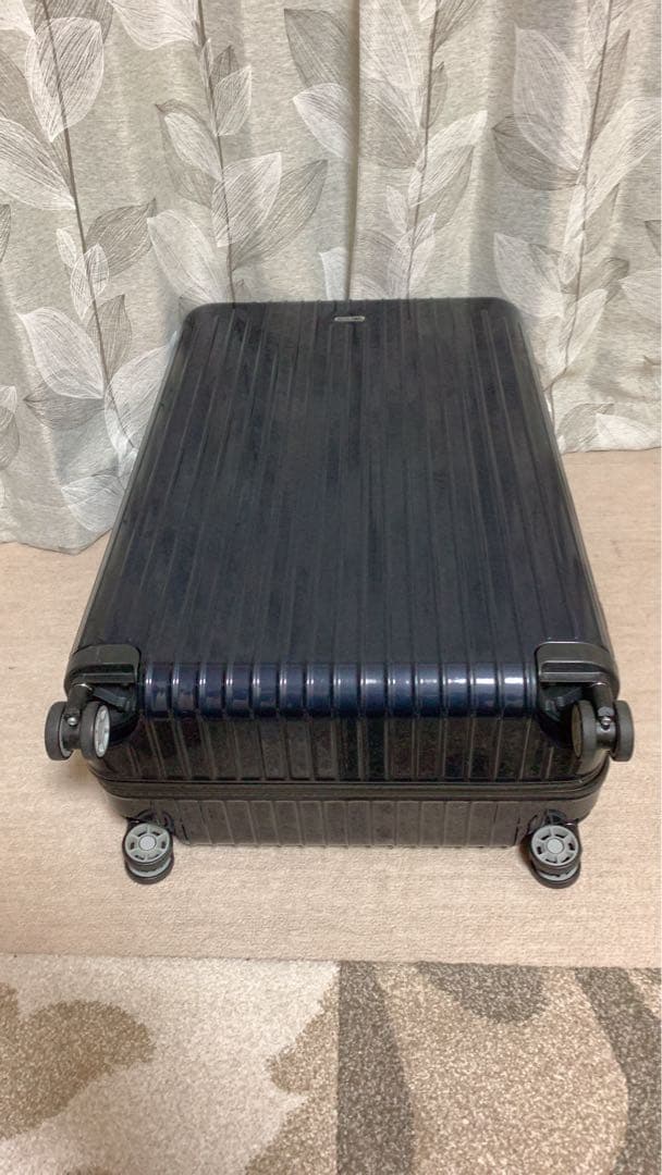 美品✨TSAリモワ82L 4輪サルサエアーネイビー