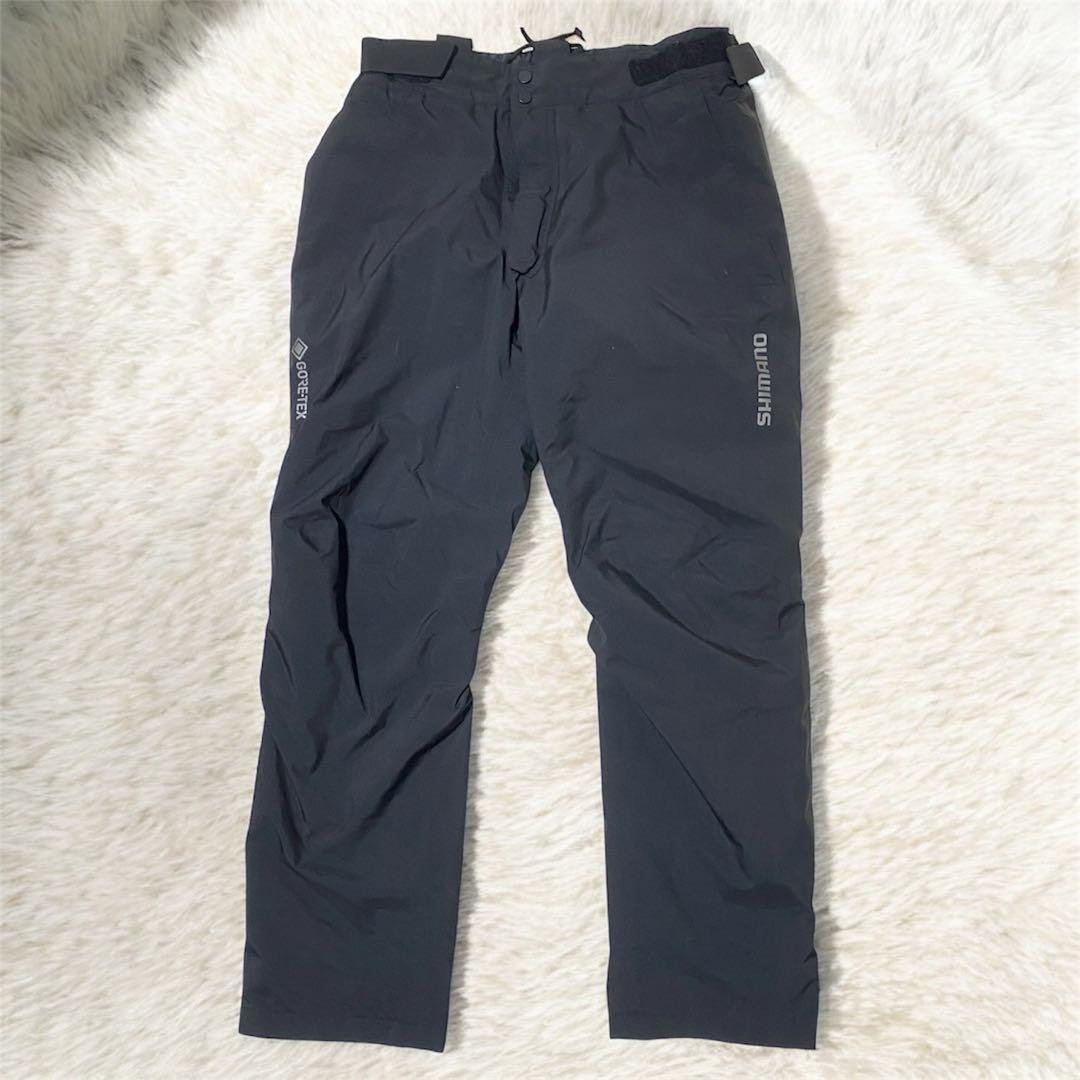 極美品✨SHIMANO シマノ GORE-TEXウェア　上下セット 迷彩 防寒