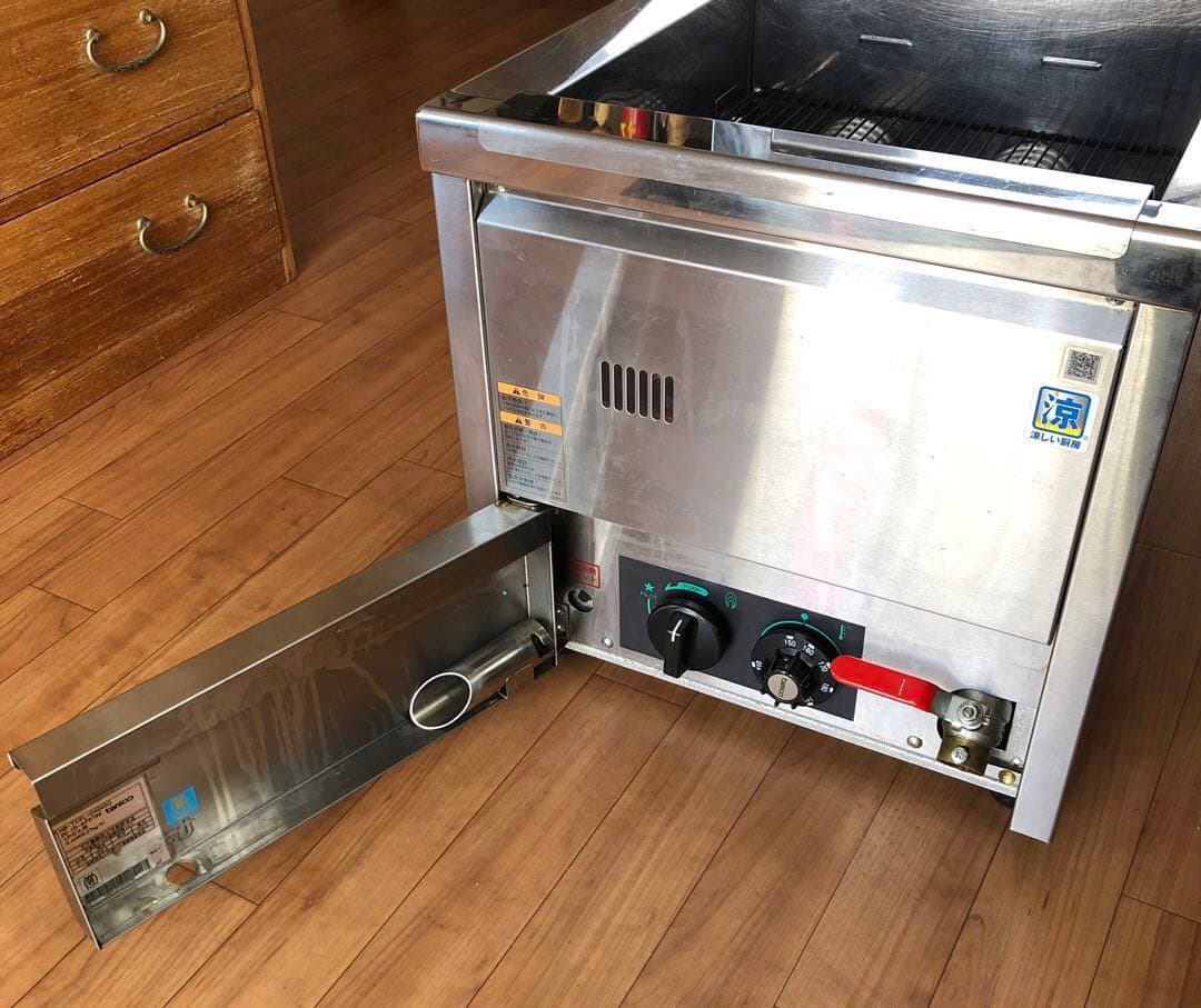 タニコー卓上ガスフライヤー 20年式LPガス仕様　美品　点検整備済み