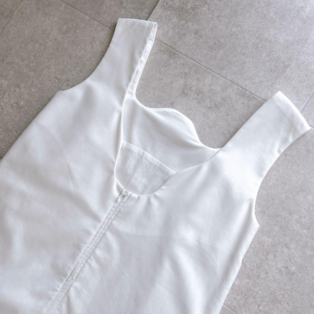 極美品✨ OMMO LINEN SHORT ALL IN ONE 白 現行