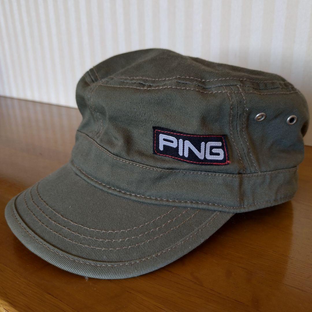 PING アイアンカバー　マーカー　キャップ　バイザー　ニット帽