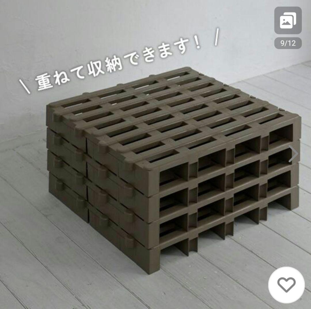 新品未使用　Belca すのこベッド ダブル 12枚入り JS-BR12