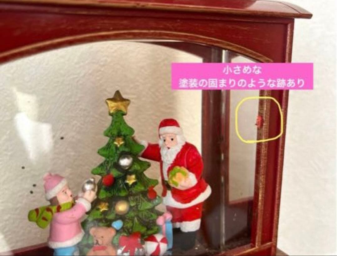 SALE✩.*˚クリスマス 機関車 LEDランタンメロディー付き スノードーム