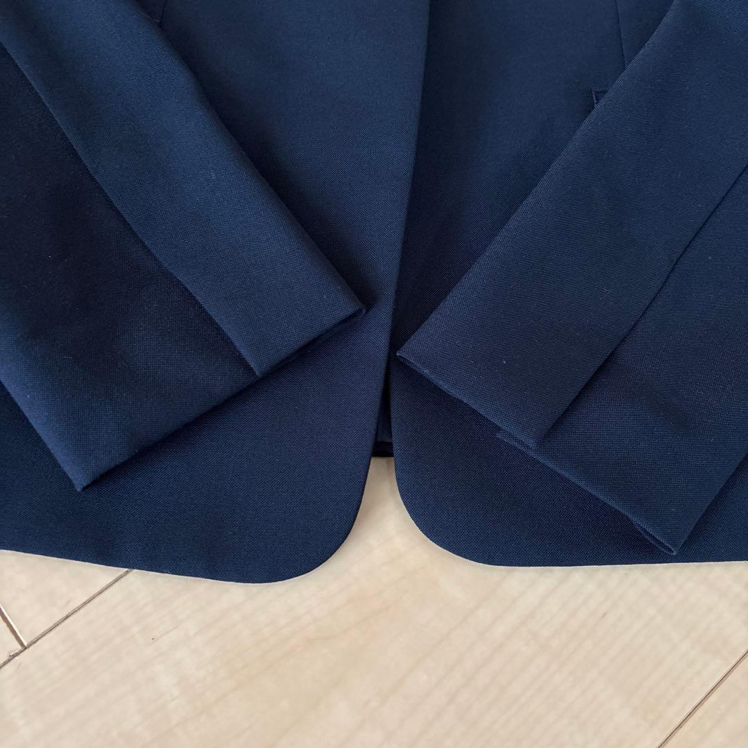 プラステ　2WAYライトストレッチ　ジャケット　パンツ　セットアップ　ネイビーS