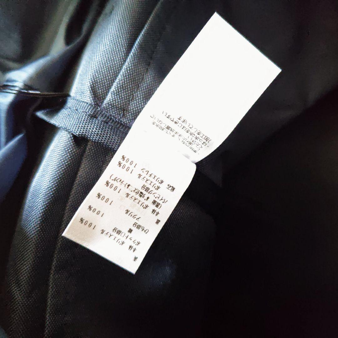 ファミリア　トートバッグ　ワッペン　大容量　ポケット　撥水　はっ水　ネイビー