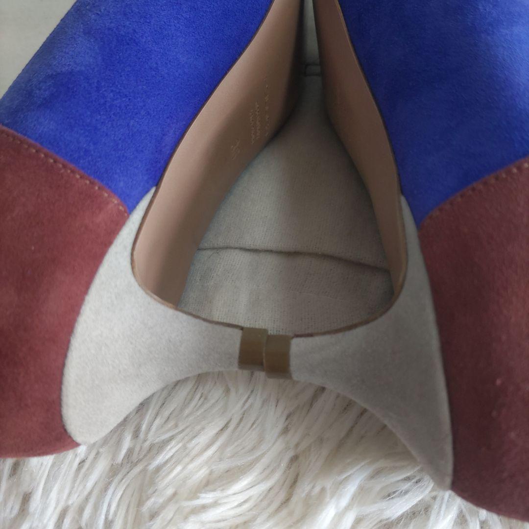 美品✨ PELLICO　ペリーコ　パンプス 　スエード 　マルチパネルパンプス
