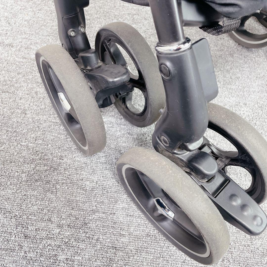 Aprica LUXUNA C FREE 両対面ベビーカー デニム ネイビー