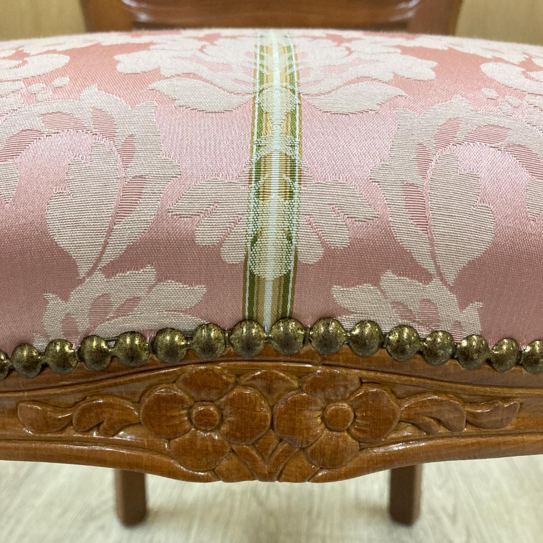 イタリア 　猫脚　アームチェア 　椅子　ダイニングチェア　クラシック