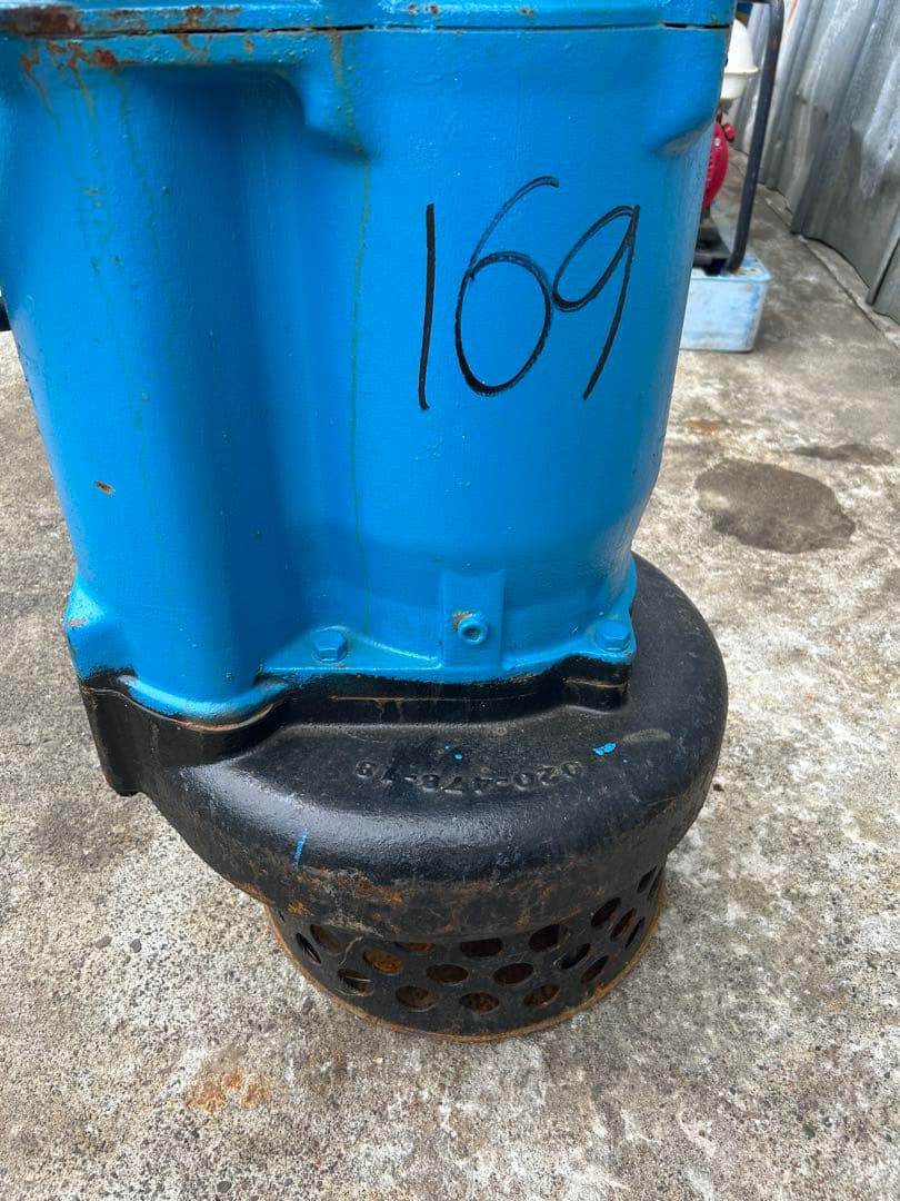 ツルミ KRS2-89 建設廃水用水中ポンプ 200V 9Kw