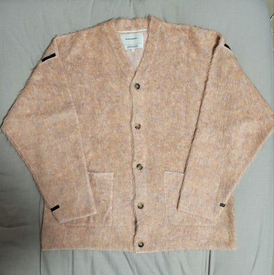 THE INOUE BROTHERS アルパカウールシャギーニットカーディガン