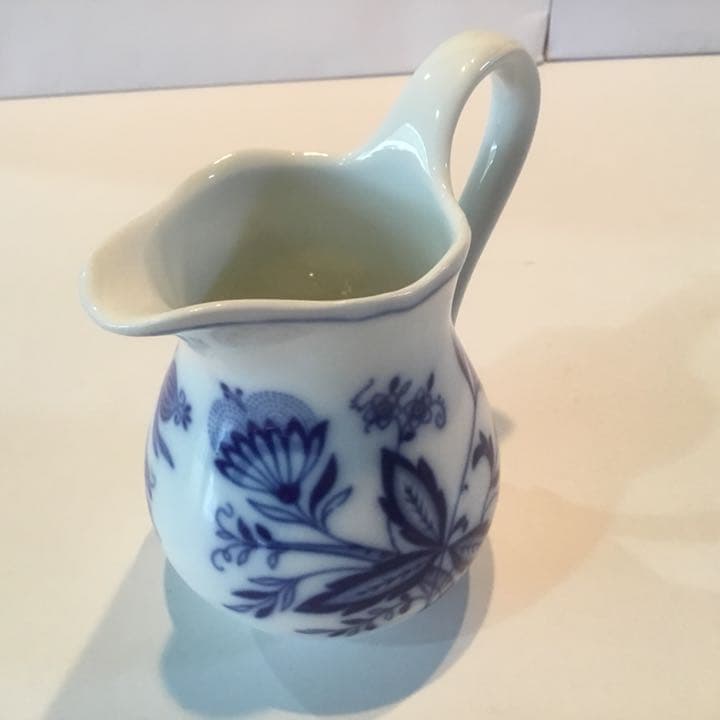 ドイツ Bavaria クリーマー ミルク入れ ブルーオニオン 新品 美品 希少