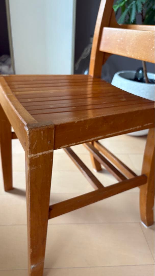 イギリスアンティーク　チャーチチェア