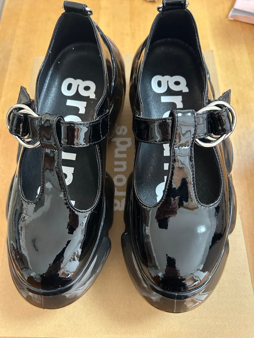 grounds MOOPIE T MARY JANE ブラック 24