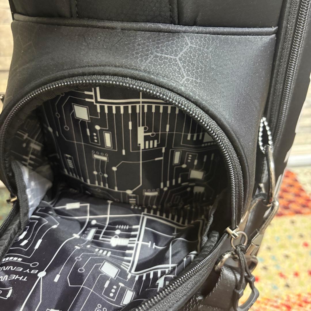 ENNERRE THE WARP ブラック ゴルフバッグ