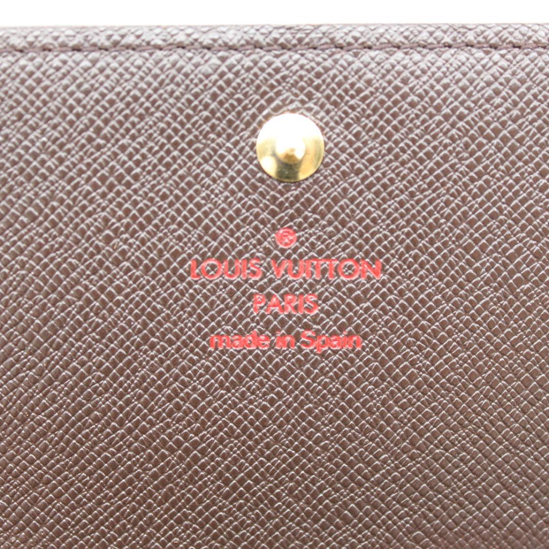 美品 ルイヴィトン ポルトフォイユ トレゾール ダミエ L字ファスナー