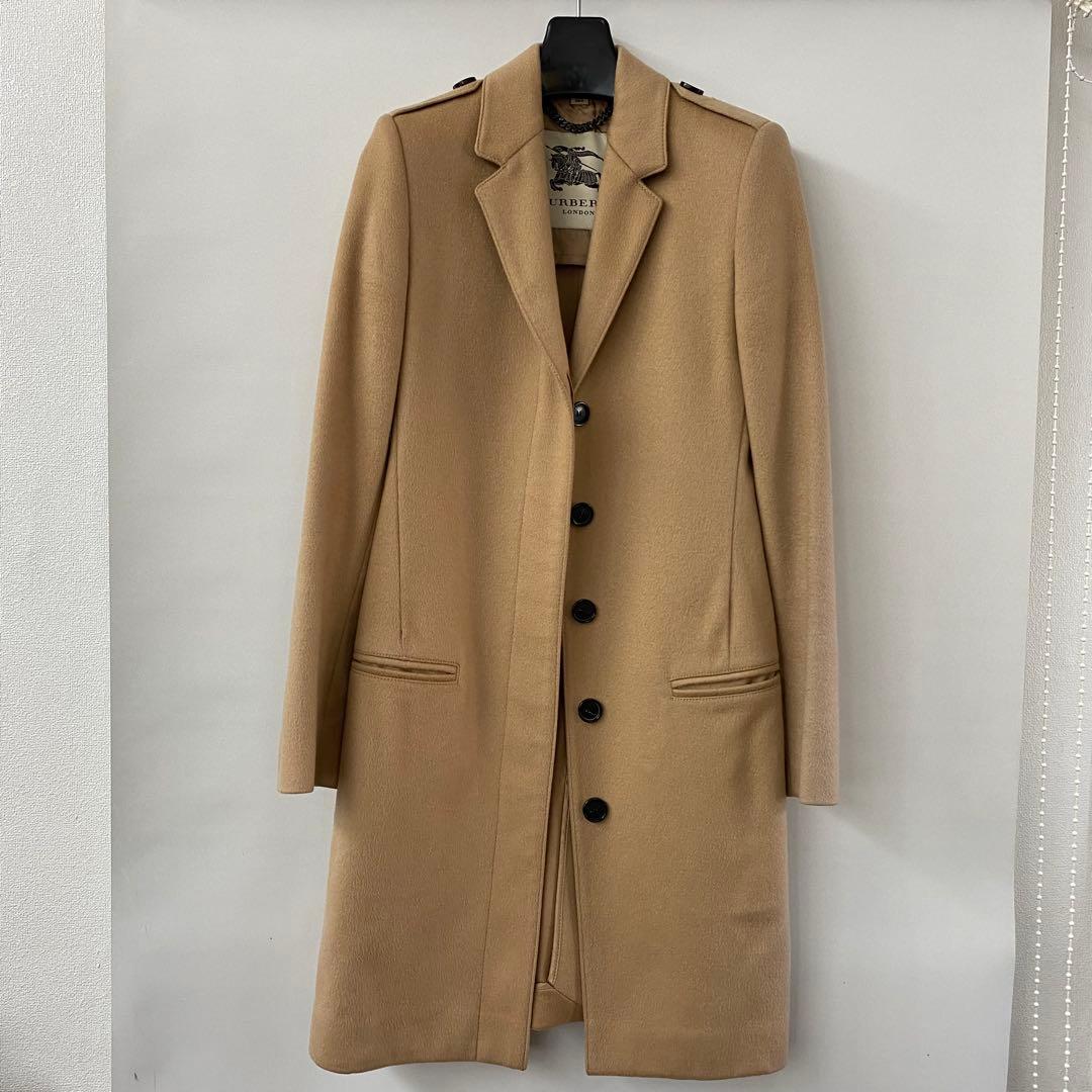 BURBERRY LONDON カシミア ベージュ チェスターコート