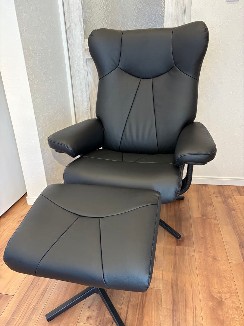 リクライニングパーソナルチェア(Nシールド ロード4 BK)