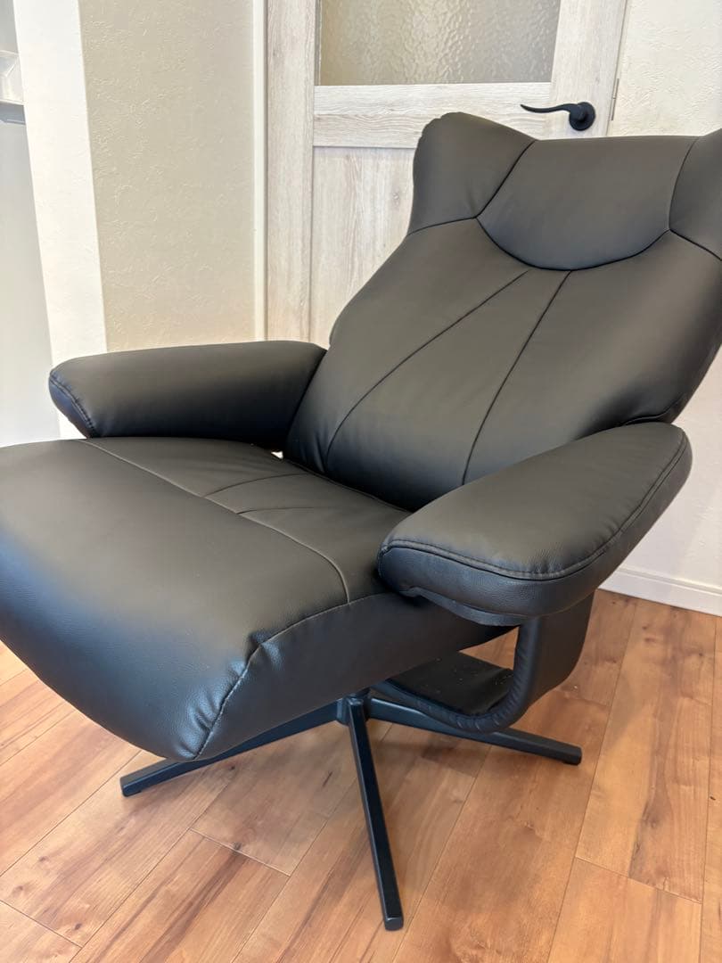 リクライニングパーソナルチェア(Nシールド ロード4 BK)