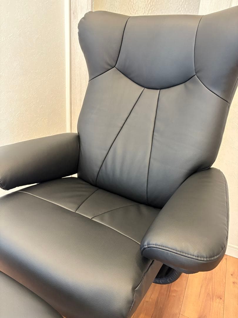 リクライニングパーソナルチェア(Nシールド ロード4 BK)