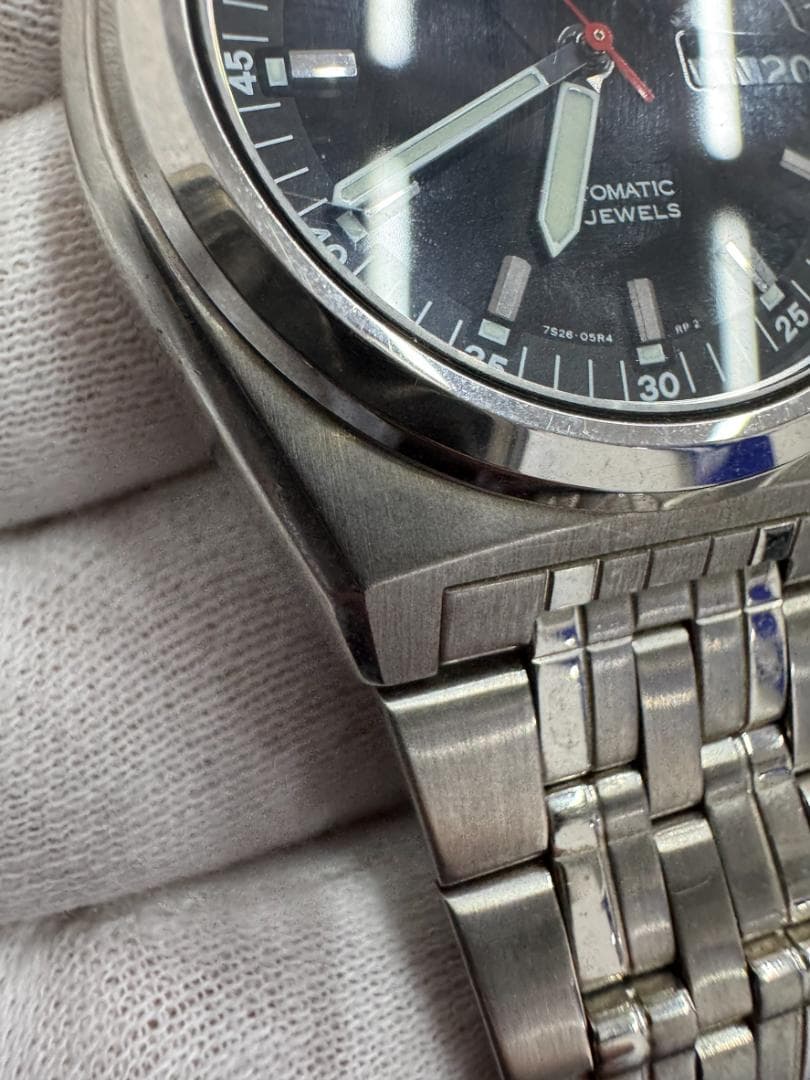 【稼働】SEIKO5 セイコー5 7S26-02E0 自動巻き 腕時計