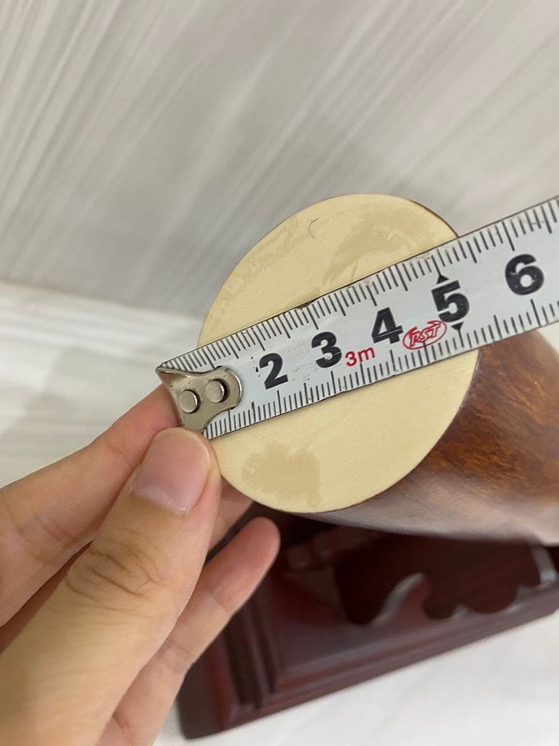 天然マンモス牙美しい手作り彫刻龍馬精神置物