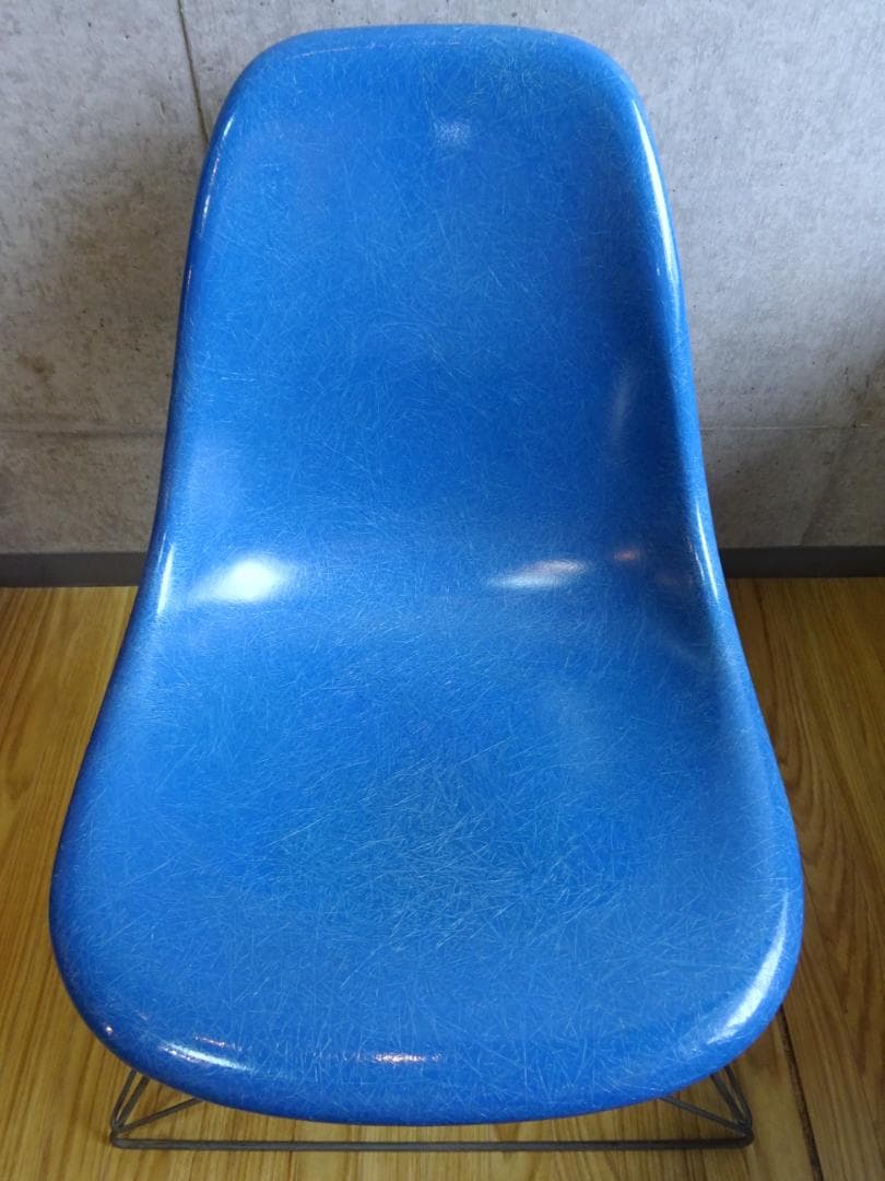 ■希少■ ハーマンミラー ヴィンテージ サイドシェル【ミディアムブルー】