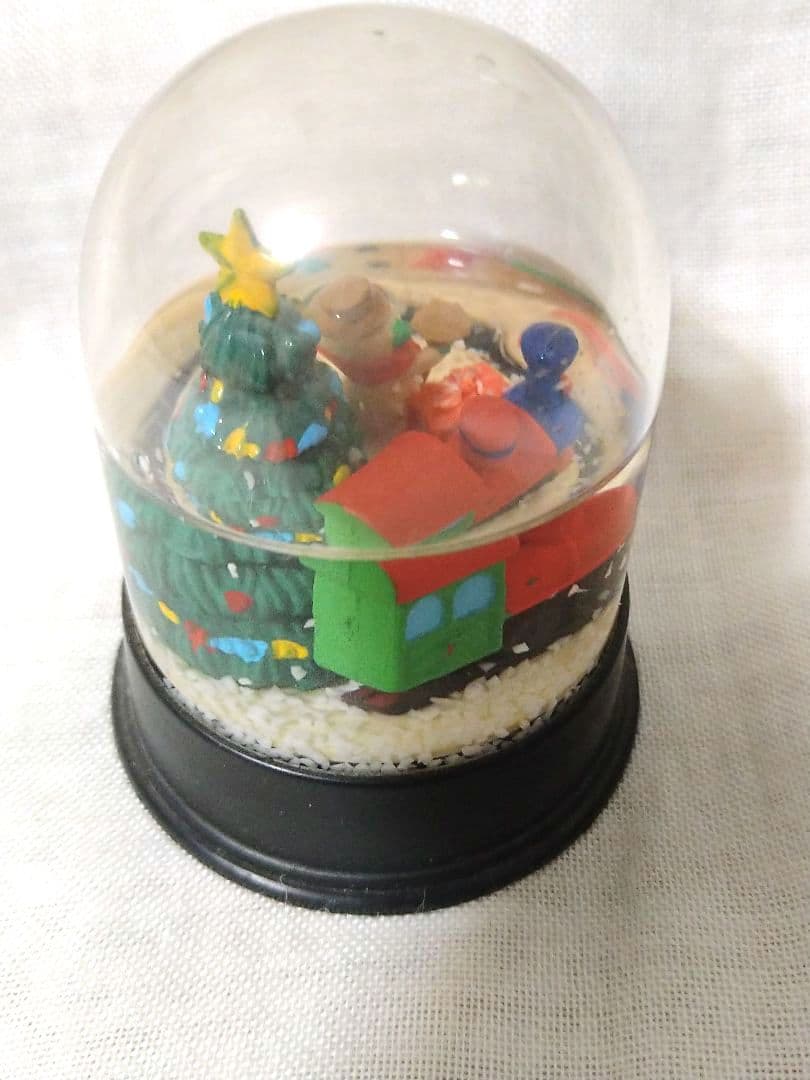 サンタクロース　クリスマス　HEIDEL スノードーム　ゆびのりピピ　雑貨