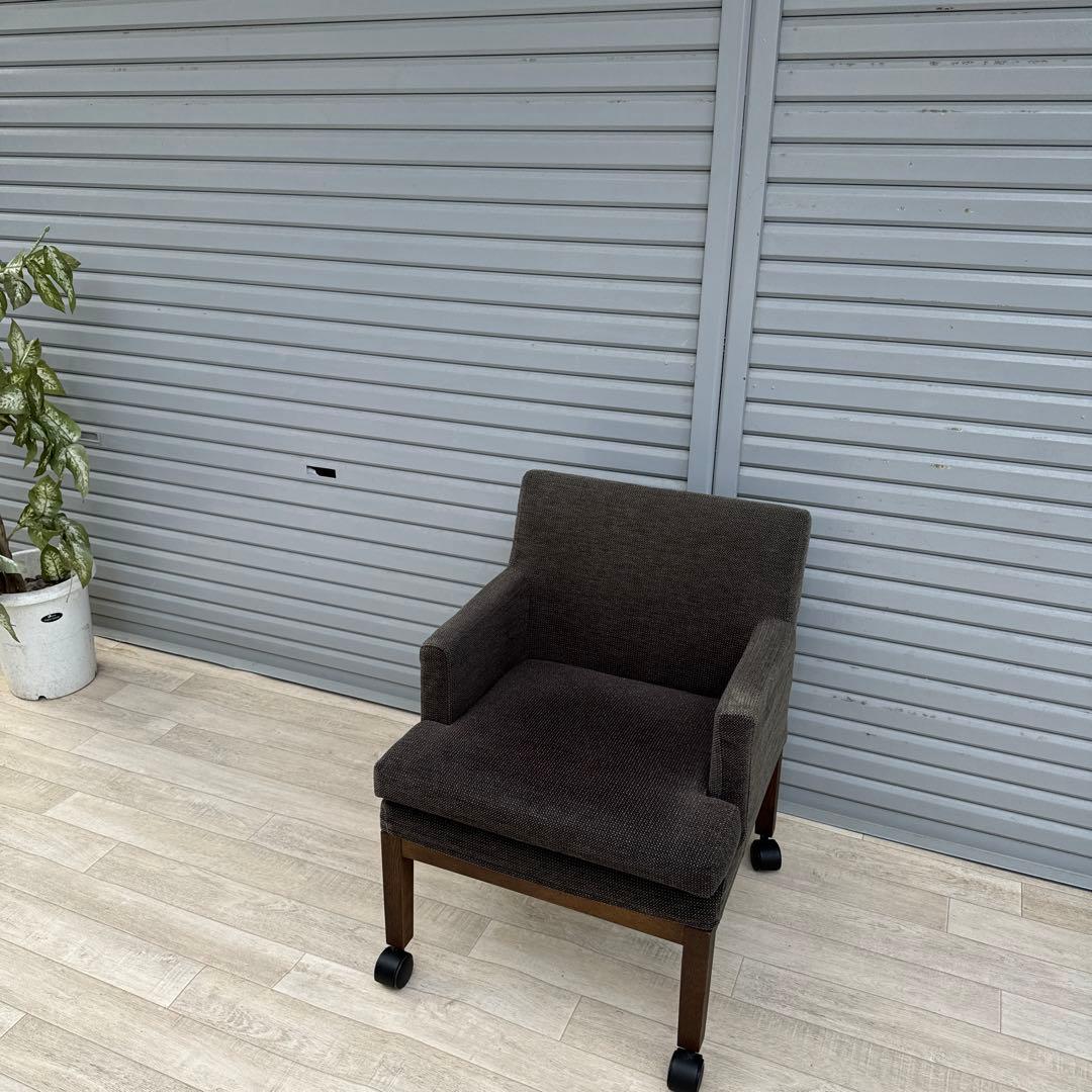 karimoku ダイニングチェアー　CU5100 キャスター付き　③