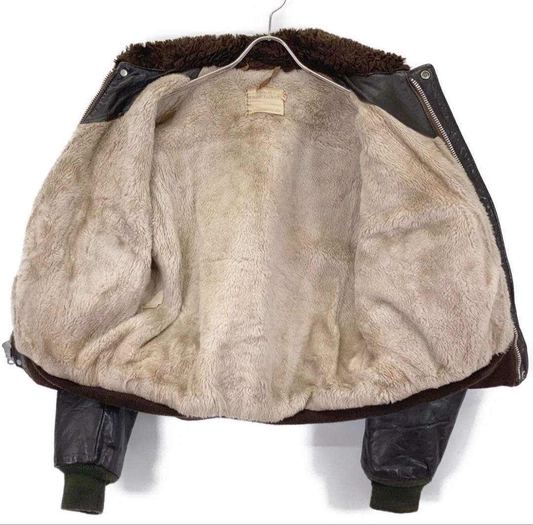 ショット 70-80s TALONジップ G-1フライトジャケット 42