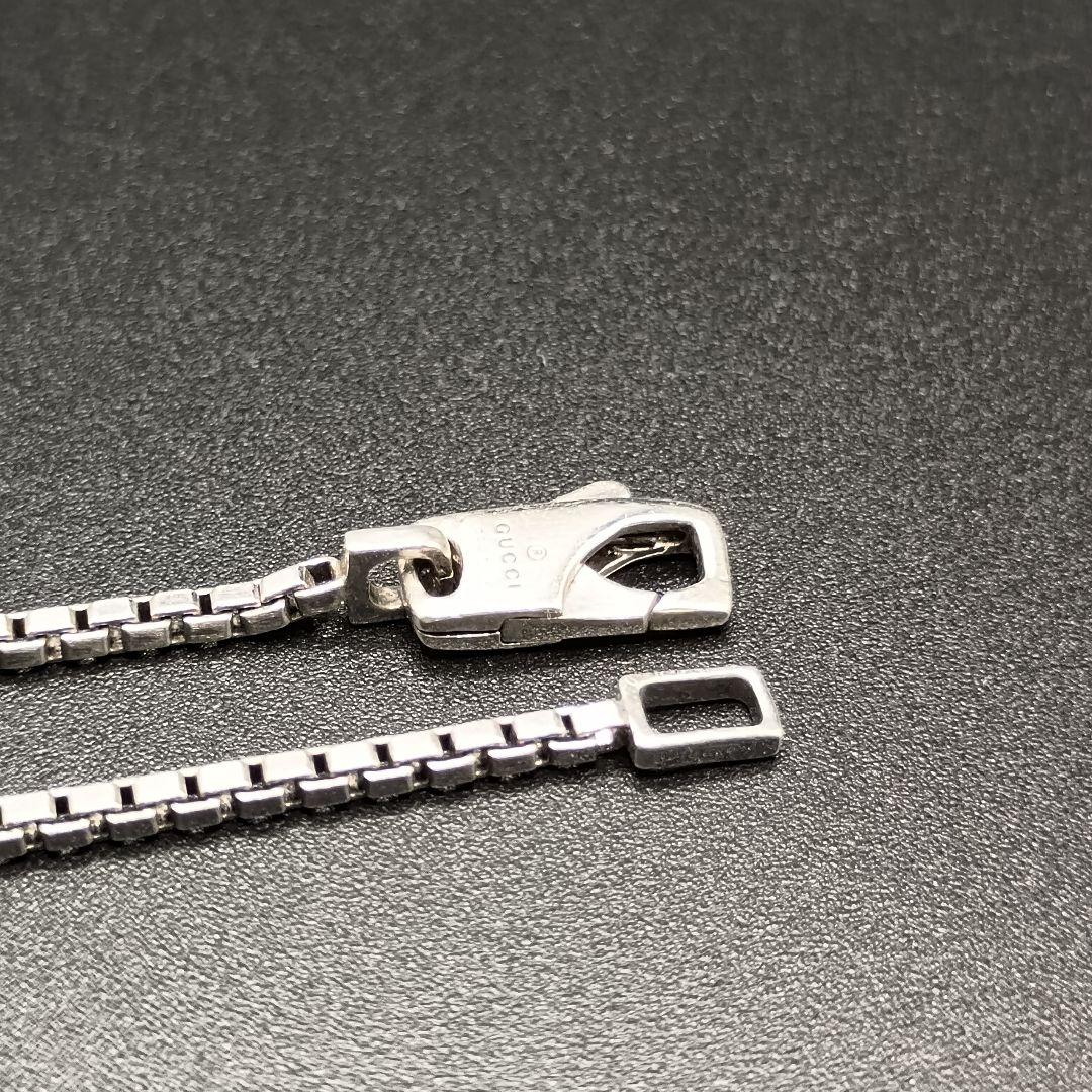 【希少品】GUCCI ベネチアンチェーン 57cm 10g SILVER925