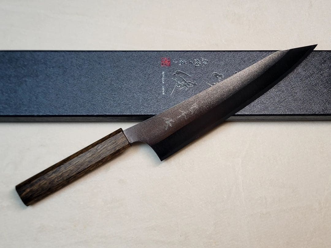 黒崎優　新月光　VGxeos 牛刀　210mm