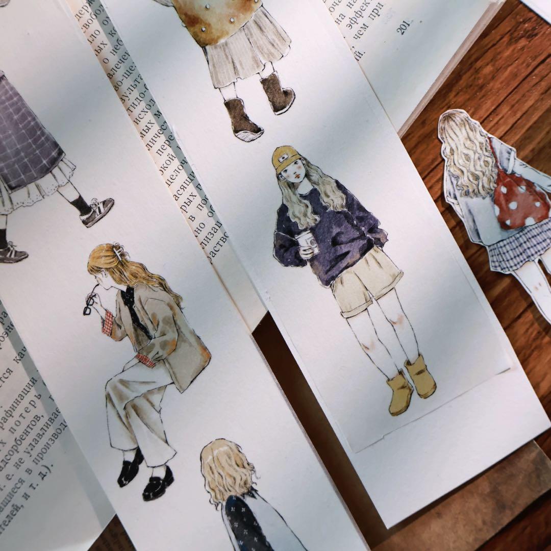 壹洱原创《暖洋洋》海外マスキングテープ　マステ 【2359】